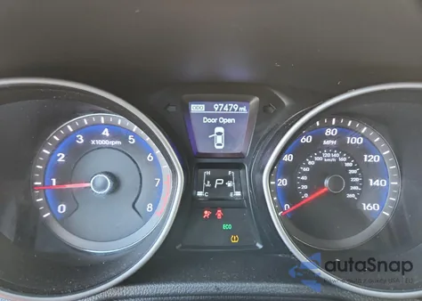 2013 Hyundai Elantra Gt из США, поврежденный, VIN KMHD35LE2DU051099